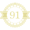 91 Number Emblem