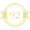 92 Number Emblem