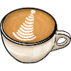 Cappuccino coffee
