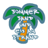 Sommer Sand Strand Palme