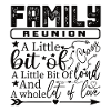 Réunion de famille un peu folle