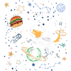 Space Explorer with Astronaut Fox
