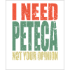 Peteca dit drôle