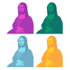 Mona Lisa Popart