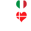 Italy and Denmark genius / gift