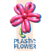 Plastikblume