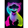The cat