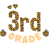 Hello 3rd Grade Leopard Teacher