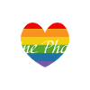 Regenbogenherzchen LGBTQ Keine Phase