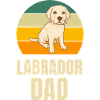 Rétro Labrador Papa