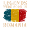 Vintage Design Romanian Flag Romania