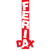 Feria Dax bande rouge & blanc