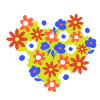 Herz Blumen