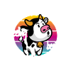 Vegan Veganer Kuh
