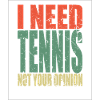 Le tennis dit drôle