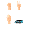 Rock Paper Scissors Nothing Beats Racing Funny Rac