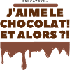 j'aime le chocolat