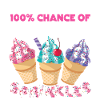 Crème glacée Sundae Prévisions d’aujourd’hui