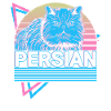 Persian Cat Retro