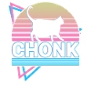 Chonk Cat Retro
