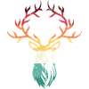 Gradient Deer Antlers