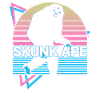 Skunk Monkey Cryptid Cryptozoology Retro