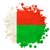Madagascar flags blob