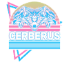 Cerberus Ancient Greek Mythology Retro
