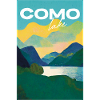 Lake Como Old Travel Poster Retro