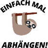 Just hang out sloth