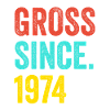 Funny Birthday Gross Since 1974