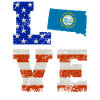Love South Dakota Gift