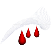 rote Tränen, red teardrops