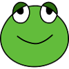 Cute frog