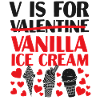Ice Cream Valentines Day Cone