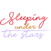 Sleeping under the stars