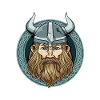 Wikinger-Krieger - Nordischer Odin