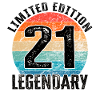 Happy Birthday - 21st birthday