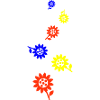 Sonnenblume Icon Symbol
