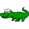 Alligator Comic Animal