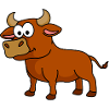 Stier Comic Tier