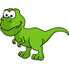 Dinosaur T-Rex Comic