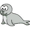 Seal Animal Comic