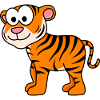 Tiger Comic Animal