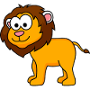Lion Comic Animal