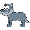 Wolf Comic Animal