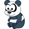 Panda Comic Animal
