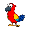 Papagai Comic Tier