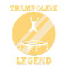 Trampoline Legend Ironic Saying Legen