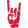 Cool Heavy Metal Hand Sign